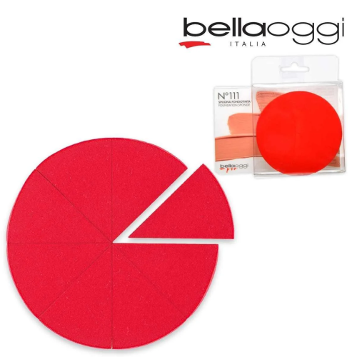 إسفنج فاونديشن – 6 قطع  رقم 111 Foundation Sponge Round – 6 Pieces No.111