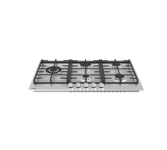 طباخ غازي (مدمج) هاير - 5 مشاعل - 90 سم HOB-M95CST2XH GAS COOCER - HOB-M95CST2XH