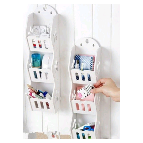 رف جيب ثلاثي صغير Mini triple pocket shelf