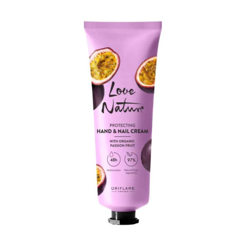 كريم حماية اليدين والأظافر بزبدة الفواكه الاستوائية Protecting Hand & Nail Cream with Organic Passion Fruit