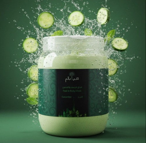 قناع الجسم والقدمين الخيار Foot & Body Mask, Cucumber