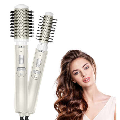 فرشة تصفيف 2 في 1 بدوران يمين ويسار 2-in-1 styling brush with right and left rotation