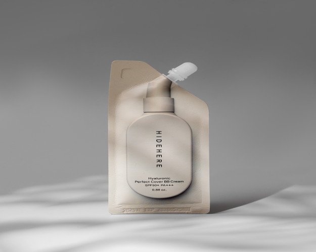 هايد هير - مرطب الهايلرونك مع بي بي كريم وواقي شمس لجميع انواع البشرة 25مل HIDEHERE - Hyaluronic Cream for all skim with BB Cream SPF50+ PA+++ 25ml