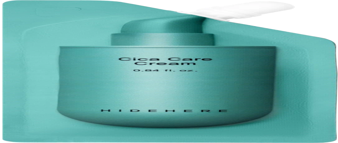 هايد هير - مرطب السيكا لتهدئة وترميم البشرة 25مل HIDEHERE - Cica Care Cream for calming and strengthening skin 25ml