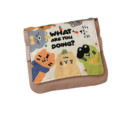 حقيبة تخزين متعددة الاستخدامات – بتصميم لطيف Multi-Purpose Storage Pouch – Cute Design