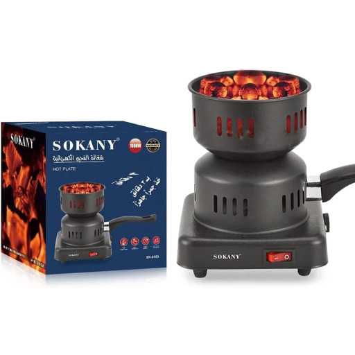موقد فحم كهربائي سكاني - 1000 واط Electric Charcoal Burner - 1000W