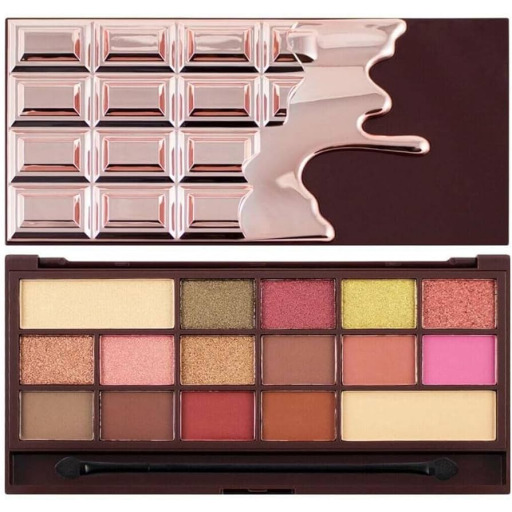 باليت ايشادو شوكولاتة - روز جولد Chocolate Eyeshadow Palette - Rose Gold