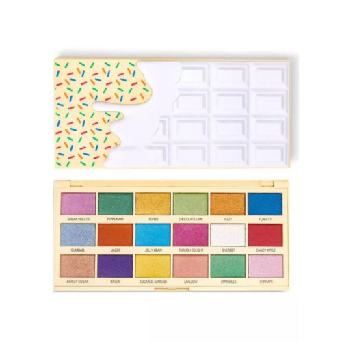 باليت ايشادو سبرينكلز تشوكليت – 18 لون Sprinkles Chocolate Eyeshadow Palette – 18 Shades
