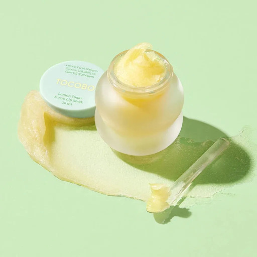 ماسك شفاه مقشر بسكر الليمون Lemon Sugar Scrub Lip Mask