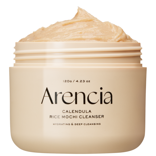 غسول رغوي مهدئ للوجه بموتشي الأرز للبشرة الجافة والحساسة Calendula Rice Mochi Foaming Facial Cleanser 120g