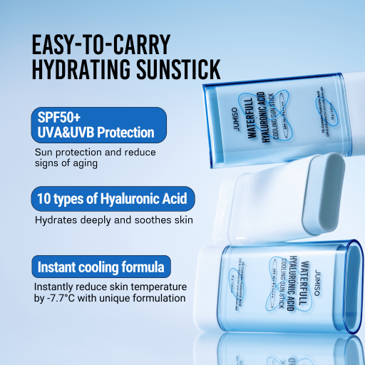 ستيك واقي شمس مبرد بحمض الهيالورونيك بعامل حماية 50+ Waterfull Hyaluronic Acid Cooling Sun Stick SPF50+ PA++++
