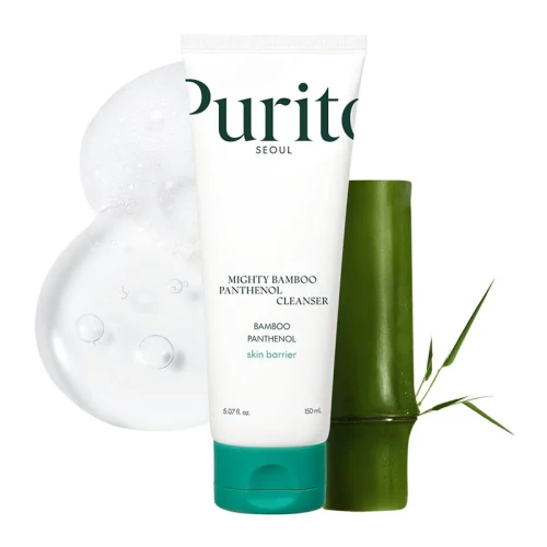 غسول للوجه بالبامبو والبانثينول 150 مل Mighty Bamboo Panthenol Facial Cleanser 150ml