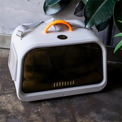 حقيبه نقل قطط وكلاب مميزه شكل فرن Unique oven-shaped cat and dog carrier