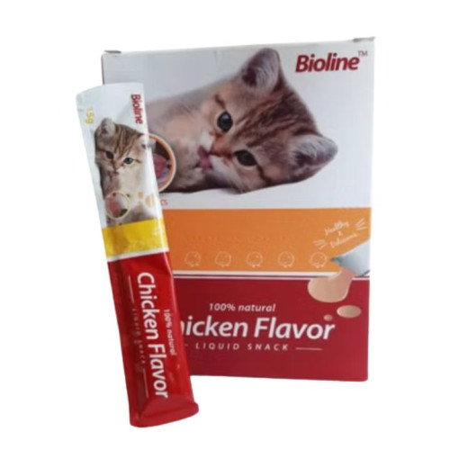 طعام رطب للقطط بنكهة الدجاج _ 24 قطعة Wet Cat Food With Chicken Flavor -24 Pcs
