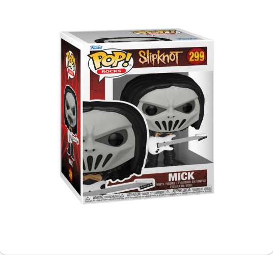 مجسم فانكو بوب ميك (عازف الجيتار) - فرقة سليب نوت (رقم 299) Funko Pop! Rocks: Slipknot - Mick #299