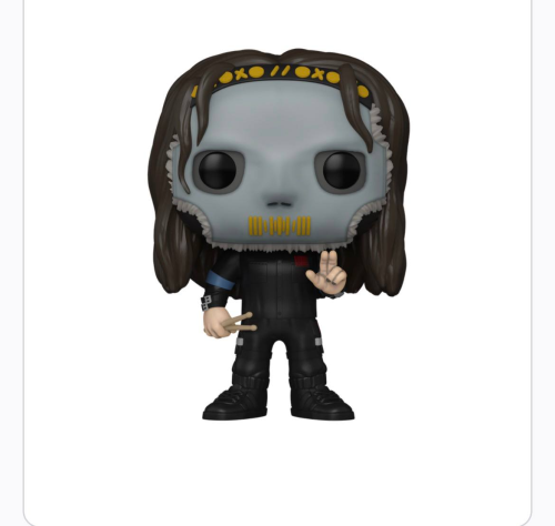 مجسم فنكو بوب روكس: فرقة سليب نوت - شخصية جاي (رقم 298) Funko Pop! Rocks: Slipknot - Jay #298 Vinyl Figure