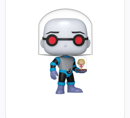 مجسم فانكو بوب أبطال: باتمان (سلسلة الأنميشن) - مستر فريز Funko Pop! Heroes: Batman The Animated Series - Mr. Freeze #531 (Special Edition)