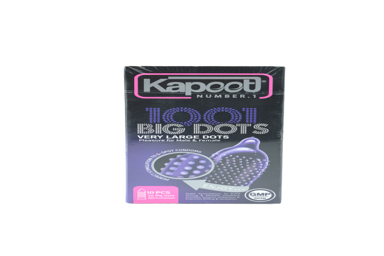 كوندوم كبـوت محبب kapoot Big dots &ribbed condom
