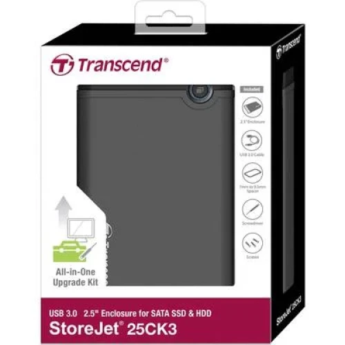 transcend Transcend Storejet 25ck3 2 5 Sata Iii Ssd Hdd Enclosure Kit TS0gsj25ck3