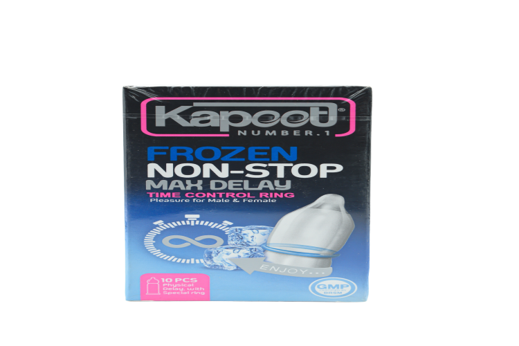 كوندوم كبـوت نون ستوب ماكس دلي kapoot frozen non stop /max delay Condom