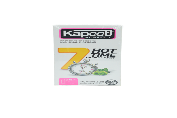 كوندوم كبوت 7 هوت تايم kapoot 7 hot time Condom