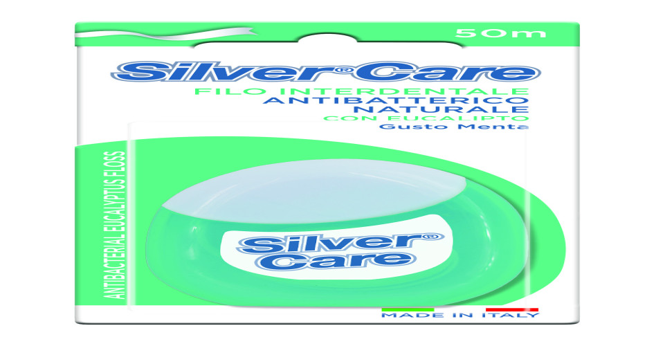 خيط اسنان  مضاد للبكتريا سلفر كير Silver Care Floss Antibacterial -2*50m