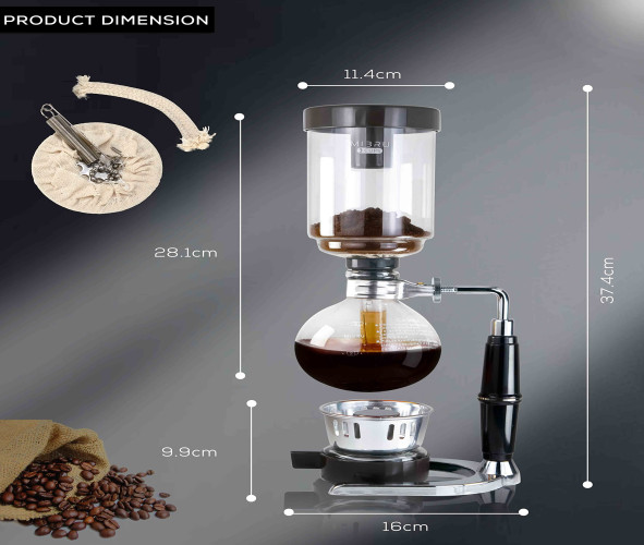 اداة السايفون Siphon coffee maker