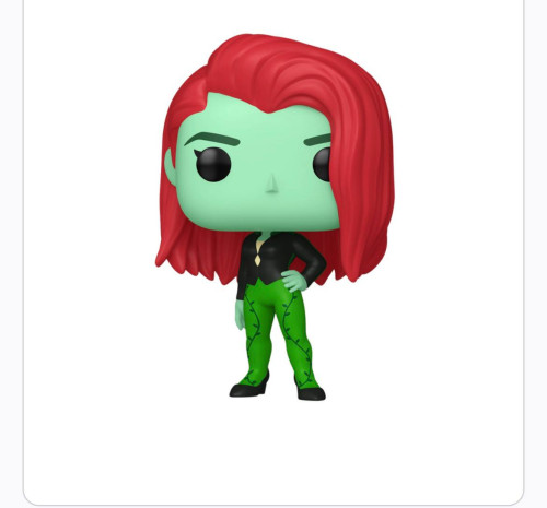 مجسم فانكو بوب هيروز: هارلي كوين (الأنيميشن) - بويزن آيفي Funko Pop! Heroes: Harley Quinn (The Animated Series) - Poison Ivy #495