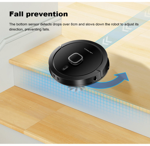 روبوت تنظيف ذكي G7 مع تفريغ ذاتي من Liectroux Liectroux G7 Self-Emptying Smart Robot Vacuum Cleaner