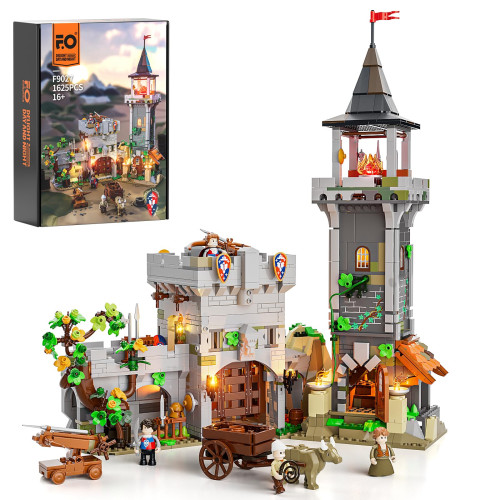 مجموعة برج مراقبة العصور الوسطى 1625 قطعة Medieval Watchtower Set, 1625 Pieces