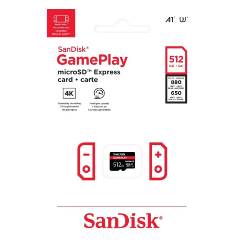 SanDisk SanDisk Gameplay For NS2 512GB