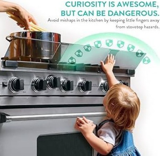 حاجز أمان موقد الغاز للأطفال Gas Stove Child Safety Guard
