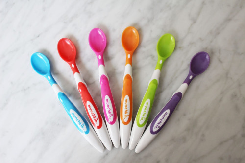 ملاعق للاطفال ناعمة وصحية ي عدد 6 6Infant Spoons
