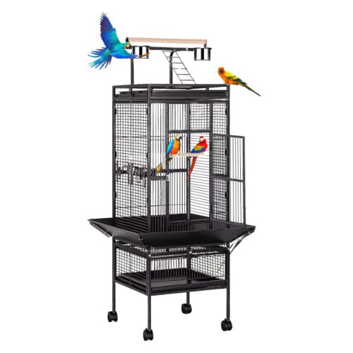 قفص ببغاء حديد حجم وسط Medium-sized iron parrot cage