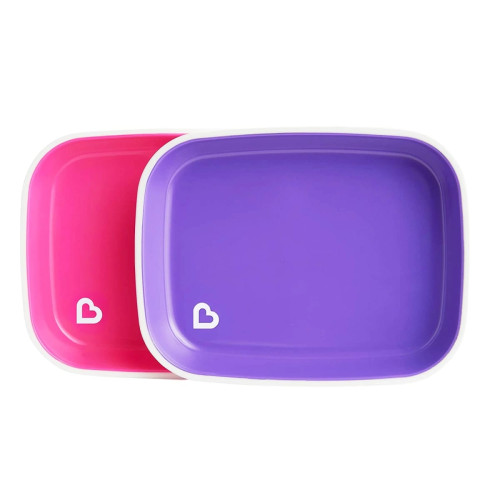 اطباق  للاكل للاطفال عدد2 2Plates With Grip