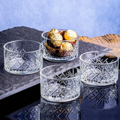 سيت وعاء زجاجي 4 قطعة من ماركة باشابهجة Pasabahce Glass Bowl Set