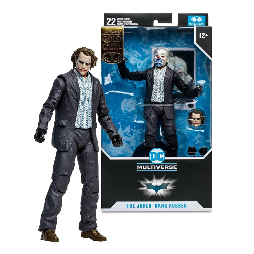 مجسم دي سي ملتيفيرس: الجوكر (سارق البنك) - إصدار جولد ليبل DC Multiverse: The Joker (Bank Robber) - Gold Label Action Figure