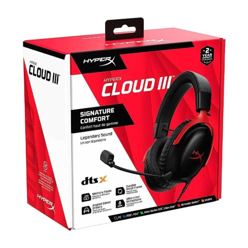 هايبر إكس HyperX Cloud Iii Wired Gaming Headset