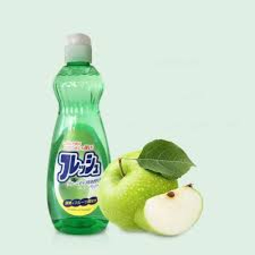 سائل غسيل الأطباق الياباني برائحة التفاح Japanese dishwashing liquid with apple scent