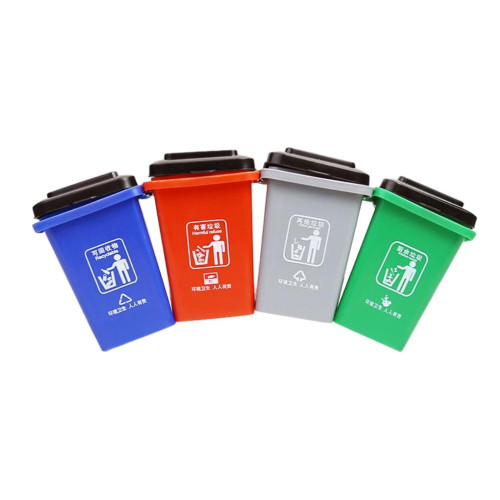 سلة نفايات مكتبية توضع على المكتب Desktop Office Trash Bin