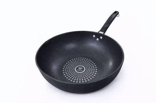 مقلاة ووك غير لاصقة قياس 33 سم Non-Stick Wok Frying Pan 33 cm