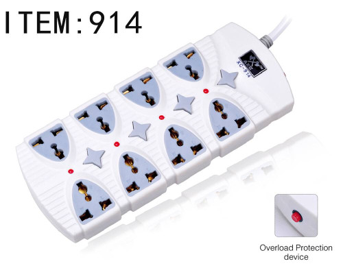 سيار كهرباء 8 مخارج اصلي نحاس 5 متر Electricity distributor - 8 original copper outlets - 5 meters