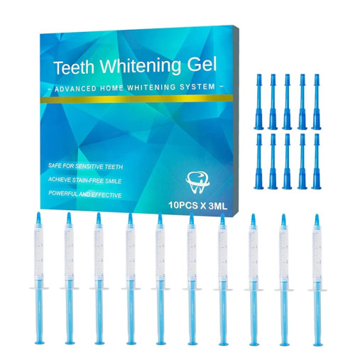 مجموعة جل تبييض الأسنان 35% كرباميد بيروكسيد 10 قطع Teeth whitening gel set 35% carbamide peroxide 10 pieces