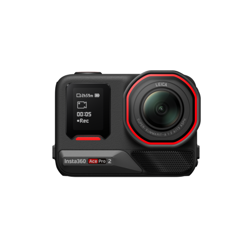كاميرا أكشن Insta360 Ace Pro 2 اللاسلكية ببطاريتين – بعدسة Leica INSTA 360 ACE PRO 2 WIRH DUAL BATTERY ACTION STEADY CAMERA LEICA