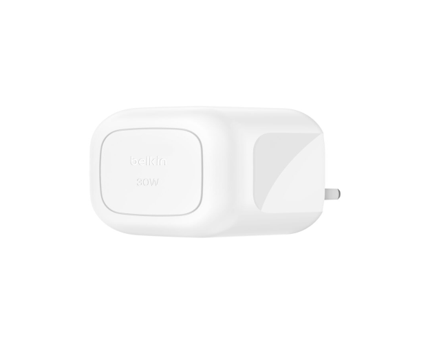 شاحن حائط مدمج بقوة 30 واط بمنفذ USB-C 30W Compact USB-C Wall Charger