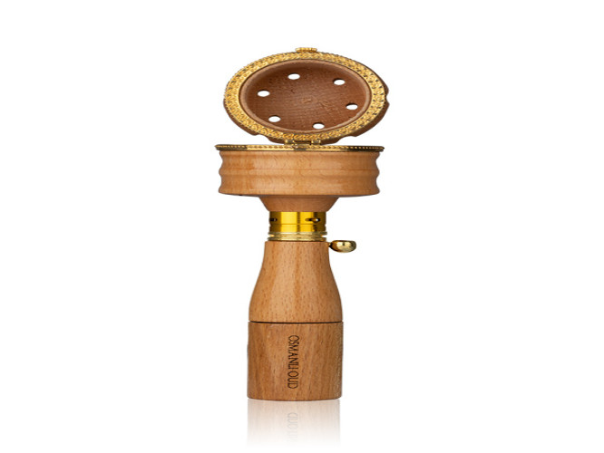 مبخِّرة عود عثمانلي – مبخِّرة خشبية تقليدية Ottoman Oud Incense Burner – Traditional Wooden Incense Burner