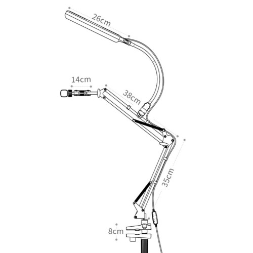 ستاند موبايل منضدي Tabletop phone stand