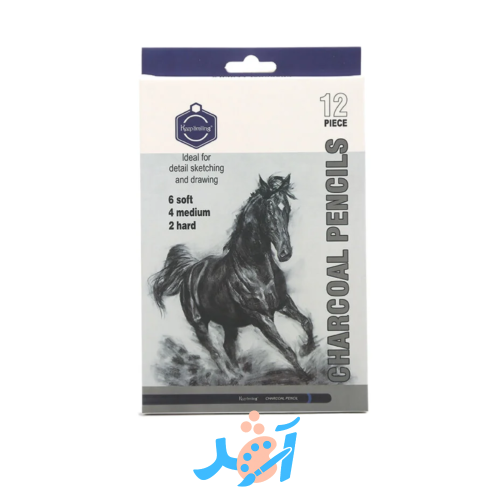 اقلام فحم Charcoal pencils 12