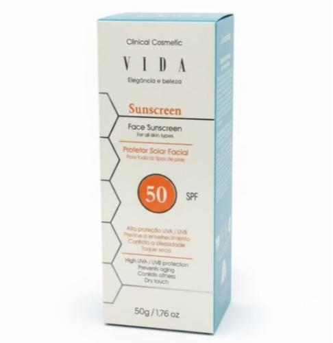واقي شمس للوجه SPF 50 لجميع أنواع البشرة Face Sunscreen SPF 50