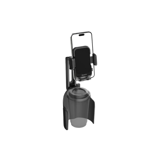 حامل أكواب وجوال للسيارة من دينكس – موديل DX1288 DENX 2 IN 1 CAR CUP HOLDER WITH PHONE HOLDER